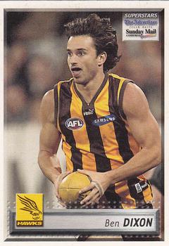 2003 Select The Advertiser-Sunday Mail AFL #37 Ben Dixon Front